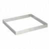 Cercle Per Torta Quadrato in Acciaio Inox - L 200 x P 200mm- De Buyer