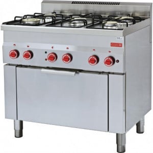 Fourneau a gas su forno a convezione GN 1/1 600 - Gastro M