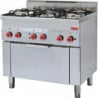 Fourneau a gas su forno a convezione GN 1/1 600 - Gastro M