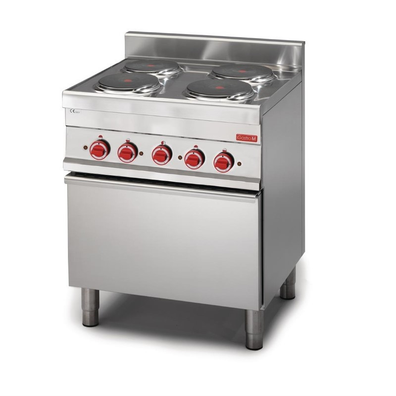 Forno Elettrico 4 Piastre 650 Su Forno Elettrico a Convezione - 400V - Gastro M