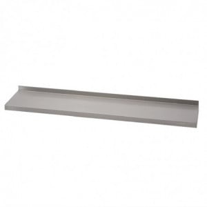 Mensole da parete in acciaio inossidabile senza supporti - L 1400 x P 400mm - Gastro M