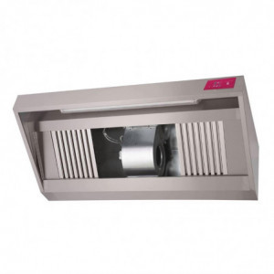 Cappa in Acciaio Inox Completa -L 1000 x P 900mm - Gastro M