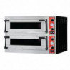 Forno a pizza Roma 2 con 2 camere - 400V - Gastro M