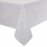 White tablecloth with satin band 1600 x 1600mm - Mitre Luxury - Fourniresto