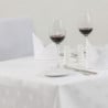 White Luxor Tablecloth - 1780 x 2750 mm - Mitre Luxury - Fourniresto