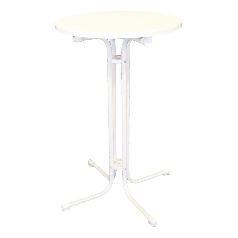 Mange-Debout Limburg Blanc - 70 cm - FourniResto - Fourniresto