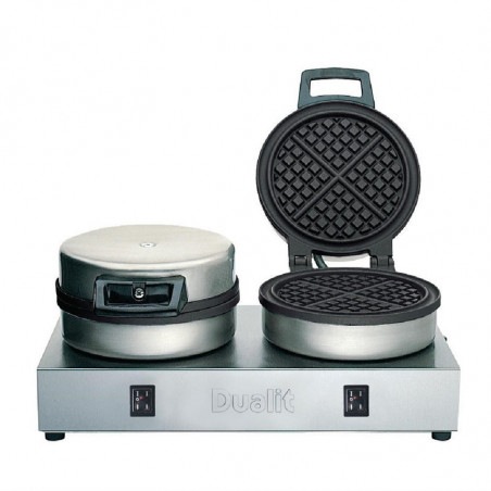 Piastra per waffle doppia - 60 waffle/ora - Dualit