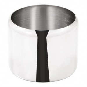 Stainless steel sugar bowl Concorde 145ml - Olympia - Fourniresto