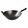 Wok Antiaderente Fondo Piatto - 35 cm - Kitchen Craft - Fourniresto