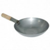 Wok in acciaio dolce - 33 cm - Vogue - Fourniresto