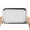 Bac Gastronorm in acciaio inox forato GN 1/1 150mm - Vogue - Fourniresto