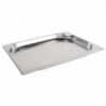 Bac Gastronorme inox GN 1/2 100mm  - Vogue - Fourniresto