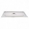 Stainless Steel Lid - GN 1/4 - Vogue - Fourniresto