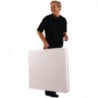 Folding Table with White Center 1.8 m - Bolero