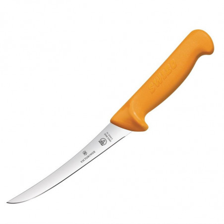 Curved Boning Knife with Rigid Blade - 160mm - FourniResto