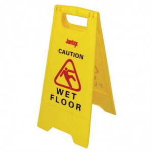 Slippery Floor Sign - Jantex - Fourniresto