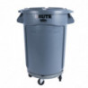 Collettore Grezzo Grigio - 121,1 L - Rubbermaid