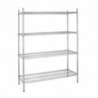 Modular Shelf 4 Levels - W 1525 x D 457mm - Vogue