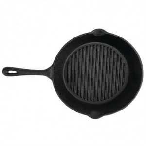 Ribbed Round Grill Pan - Ø 267mm - Vogue