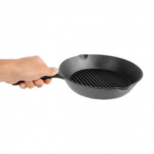 Padella Grill a Coste Rotonda - Ø 267mm - Vogue