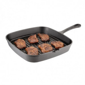 Piastra Grill Rigata - L 241 mm - Vogue