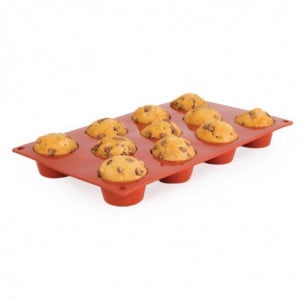 Stampo 11 mini-muffin in silicone Formaflex - Pavoni - Fourniresto