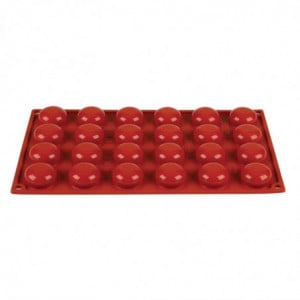 Stampo 24 Pomponnettes in Silicone Formaflex - Pavoni