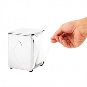 Distributore di tovaglioli in acciaio inox - Olympia - Fourniresto