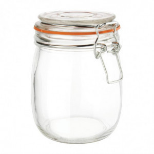 Clip-on 750ml preserving jar - Vogue - Fourniresto