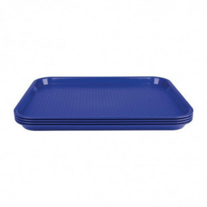 Self-Service Tray 305 X 415mm Blue - Olympia KRISTALLON - Fourniresto