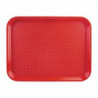 Vassoio Self-Service Rosso 450 X 350mm - Olympia KRISTALLON - Fourniresto