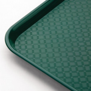 Vassoio self-service verde 450 x 350 mm - Olympia KRISTALLON - Fourniresto