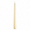 Candele affusolate 254mm avorio - FourniResto - Fourniresto