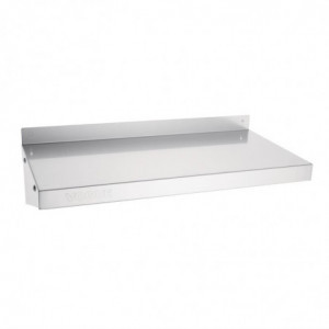 Stainless Steel Wall Shelf - L 600 x D 300mm - Vogue