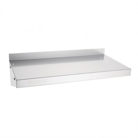 Etagère Murale en Inox- L 600 x P 300mm- Vogue