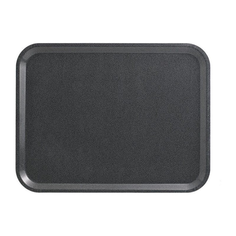 Smooth Laminate Capri Anthracite Tray 325mm - Cambro - Fourniresto