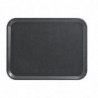Piatto Laminato Liscio Capri Antracite 325Mm - Cambro - Fourniresto