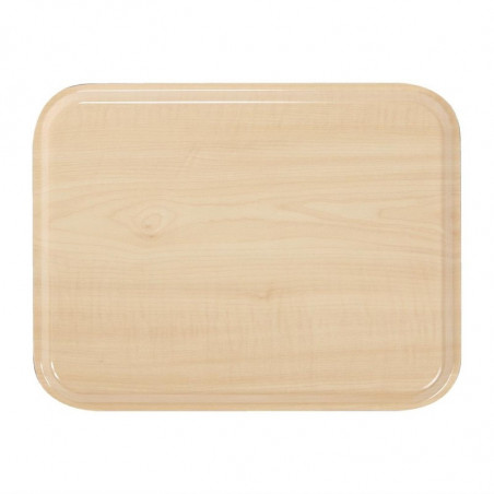 Smooth Laminate Capri Birch Tray 325mm - Cambro - Fourniresto