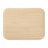 Smooth Laminate Capri Birch Tray 325mm - Cambro - Fourniresto