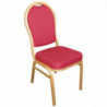 Red banquet chair - Set of 4 - Bolero - Fourniresto