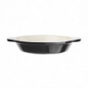 Piatto da gratin tondo nero - 400 ml - Vogue