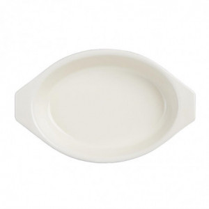 Oval Black Gratin Dish - 650 ml - Vogue