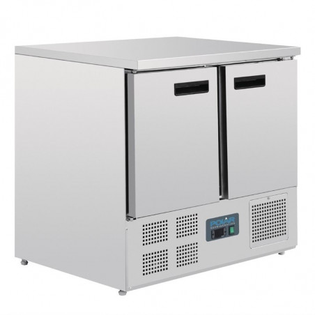 Tavolo Frigorifero Compatto 2 Porte - 240 L - Polar - Fourniresto