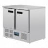 Tavolo Frigorifero Compatto 2 Porte - 240 L - Polar - Fourniresto