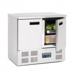 Compact 2-Door Refrigerated Table - 240 L - Polar - Fourniresto