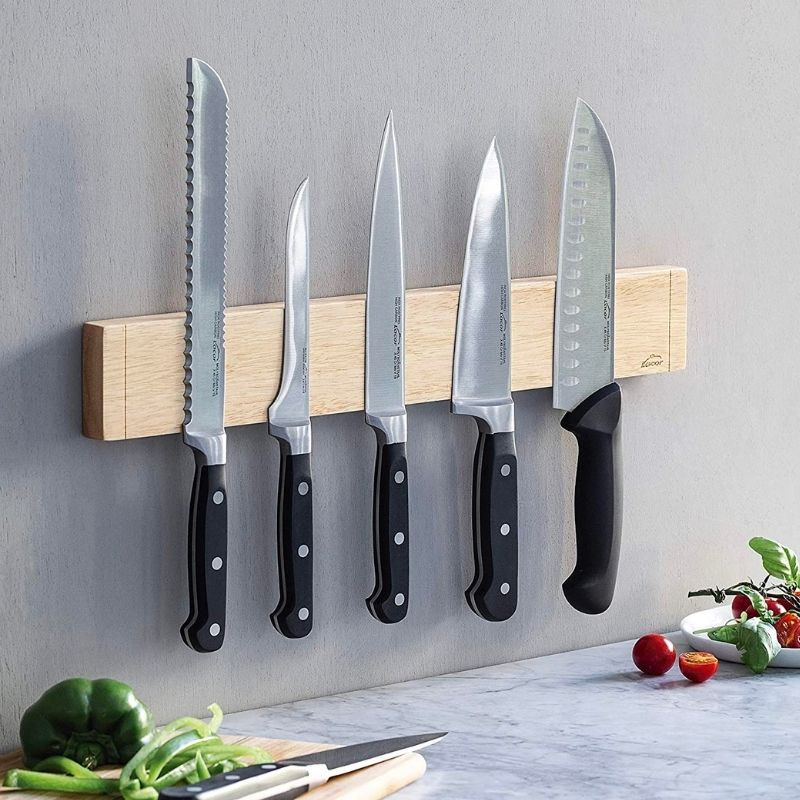 Magnetic Knife Holder Support - L 45 Cm - Lacor