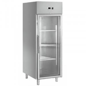 Armadio Refrigerato Positivo Vetrato 650 L Freddo Ventilato