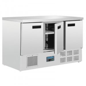 Tavolo Frigorifero 3 Porte Serie G - 368L - Polar - Fourniresto