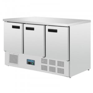 Tavolo Frigorifero 3 Porte Serie G - 368L - Polar - Fourniresto