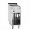 Piastra per snack liscia - L 400 mm - Gas